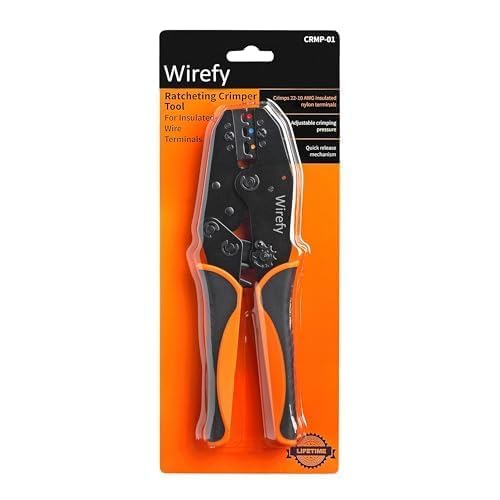 Wirefy durable crimp tool designed for tough electrical projects.