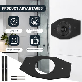 WIRELEL Covers 2- or 3-handle openings for a cohesive renovation look