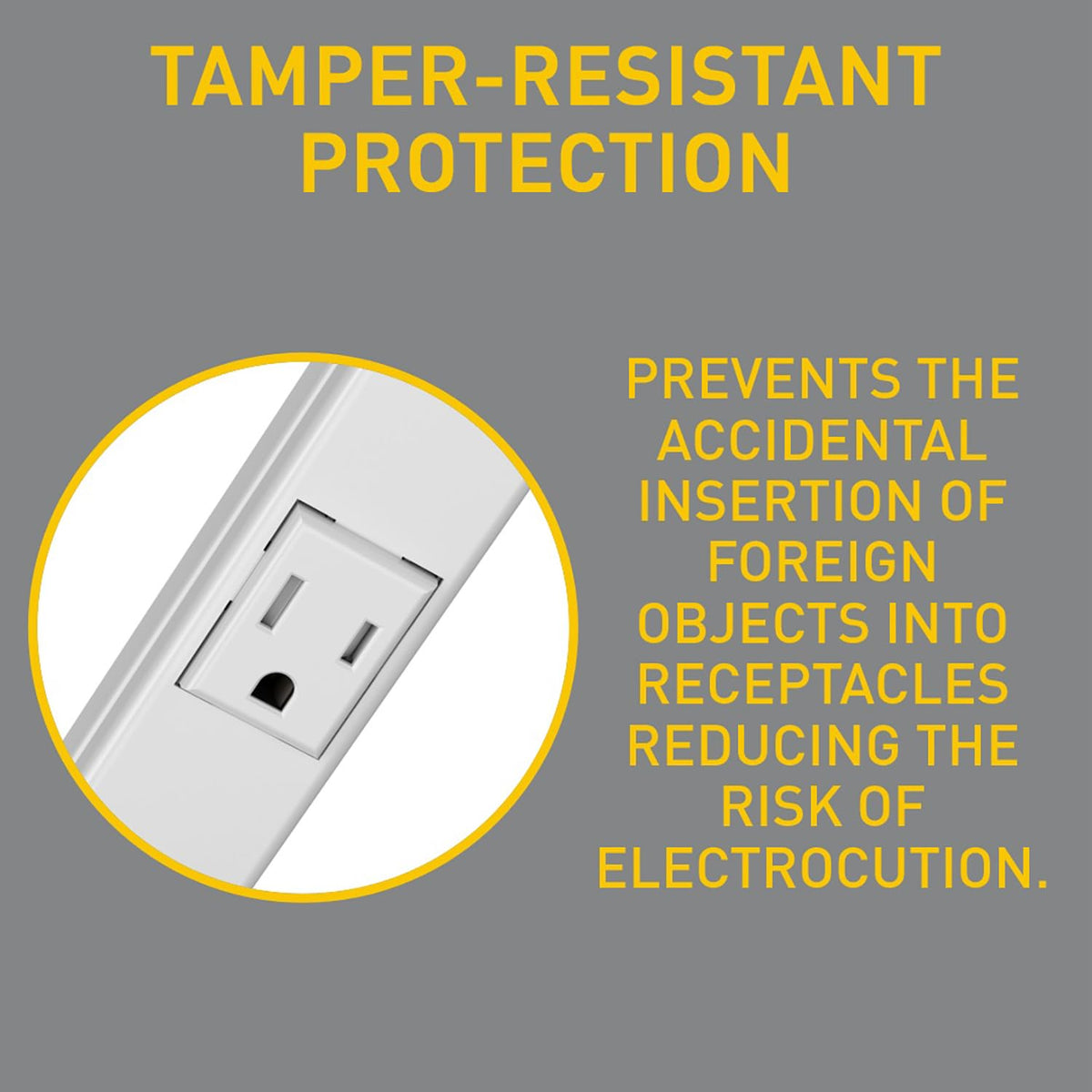 Wiremold 2000-series tamper-resistant outlets for safer home or office use