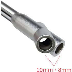 Wise Tools 2030 nickel-chrome finish provides rust protection