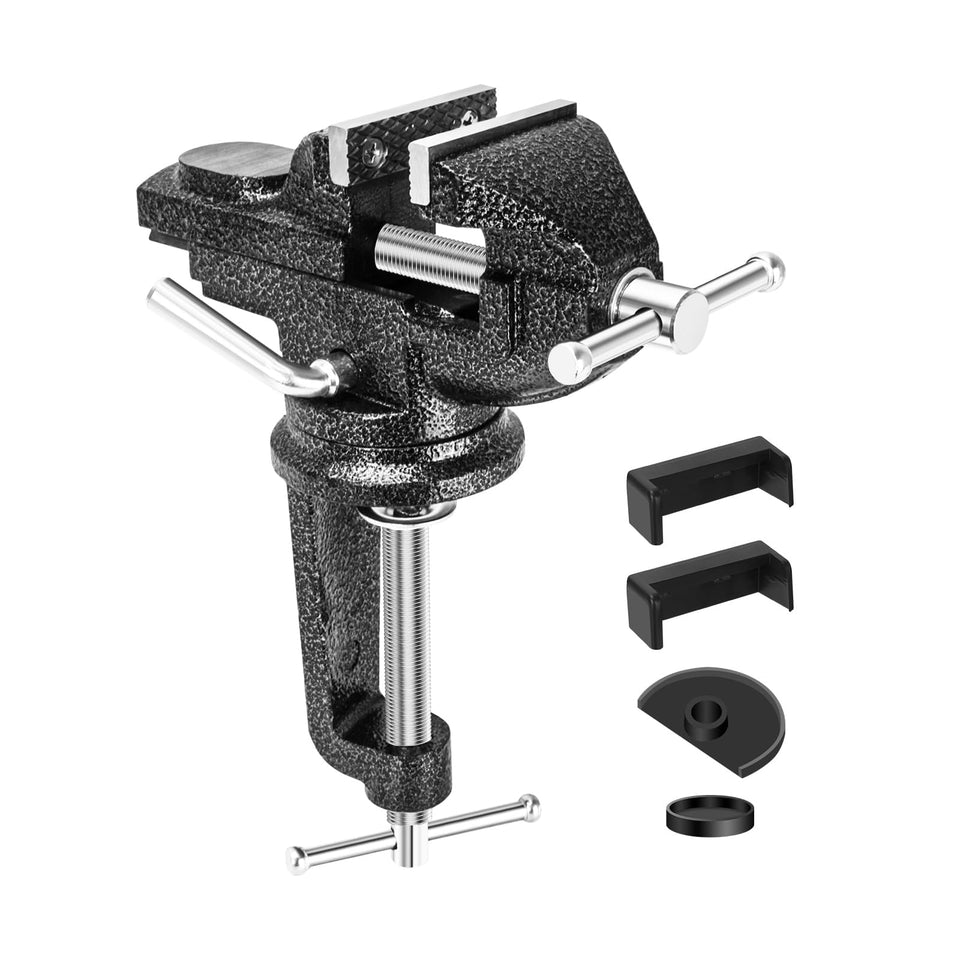 Wiselifetech Table Vice compact design securing small workpieces for precise tasks