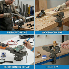 Wiselifetech Table Vice gift-ready packaging ideal for hobbyists