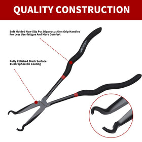 WISEUP 3/4 inch large rings pliers for thick hoses