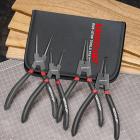 WISEUP oxide-film treated pliers resist corrosion during maintenance.