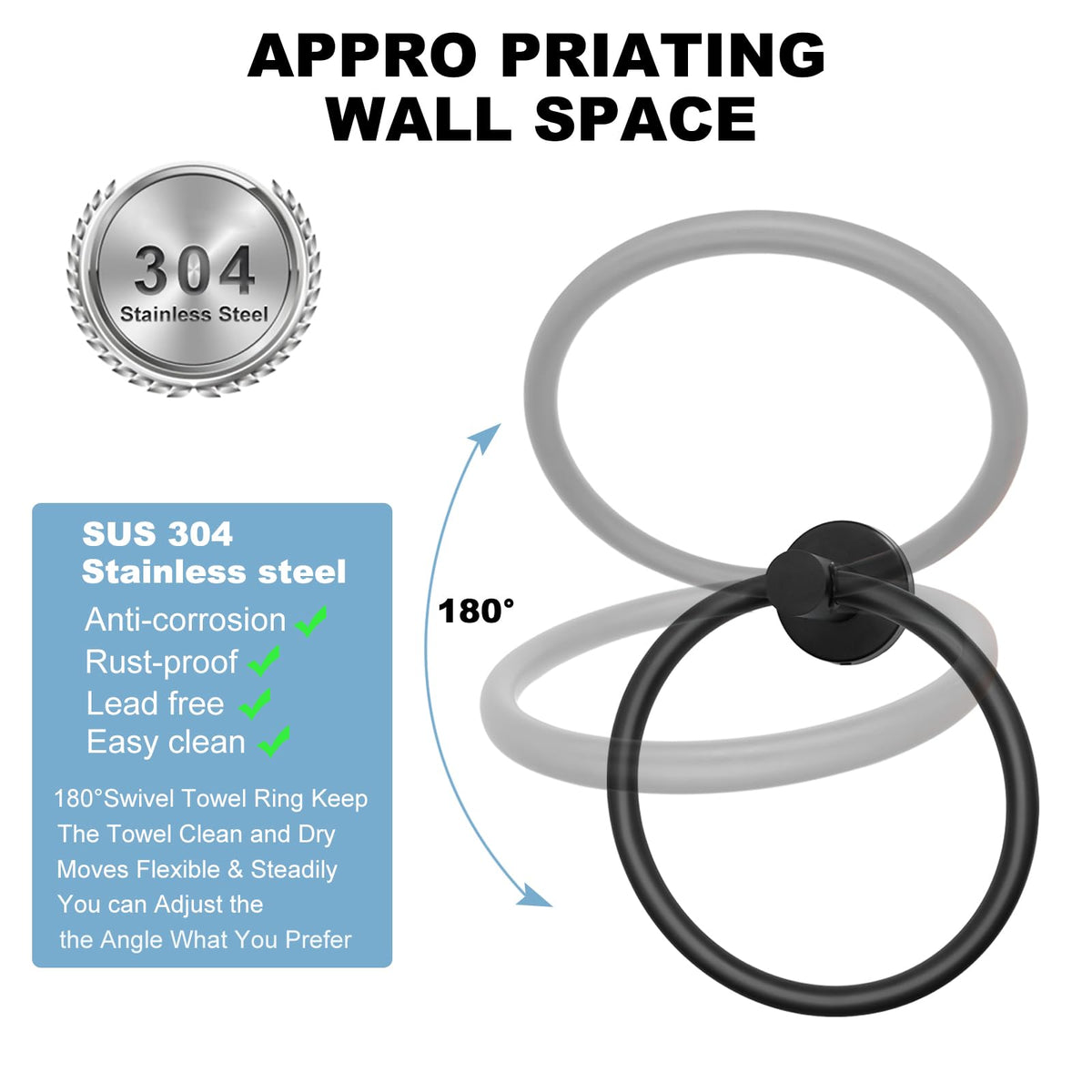 Wisexin multi-functional hooks secure robes and coats with strong grip.