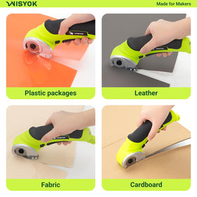 WISYOK portable electric scissors tucked in storage bag for on-the-go tasks
