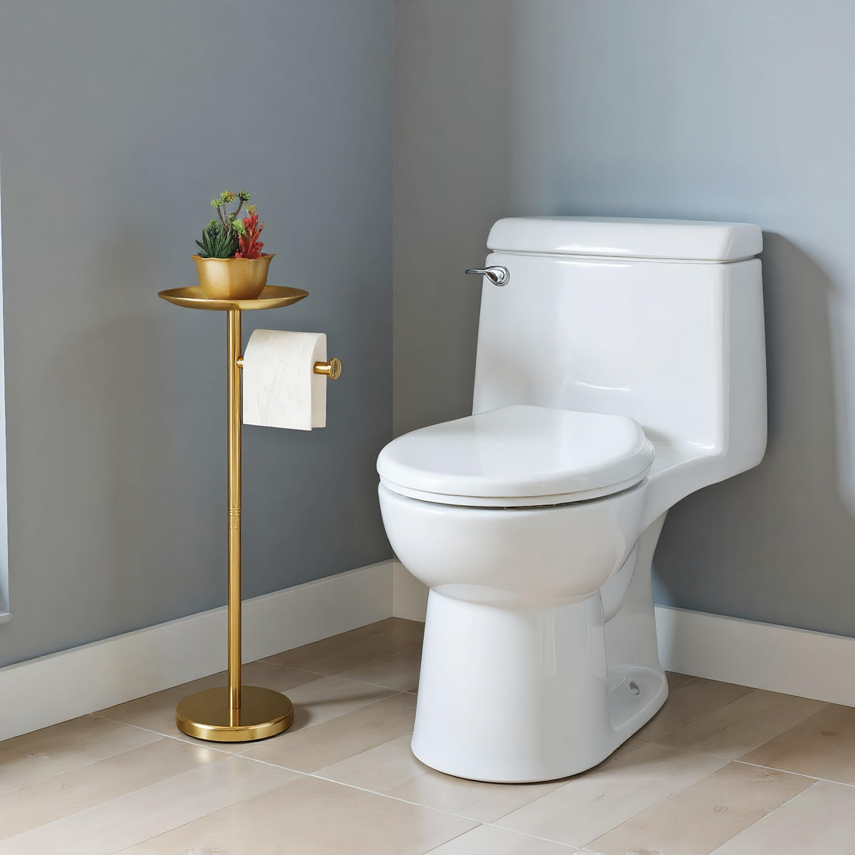 Wismay no-drill free-standing design simplifies setup.