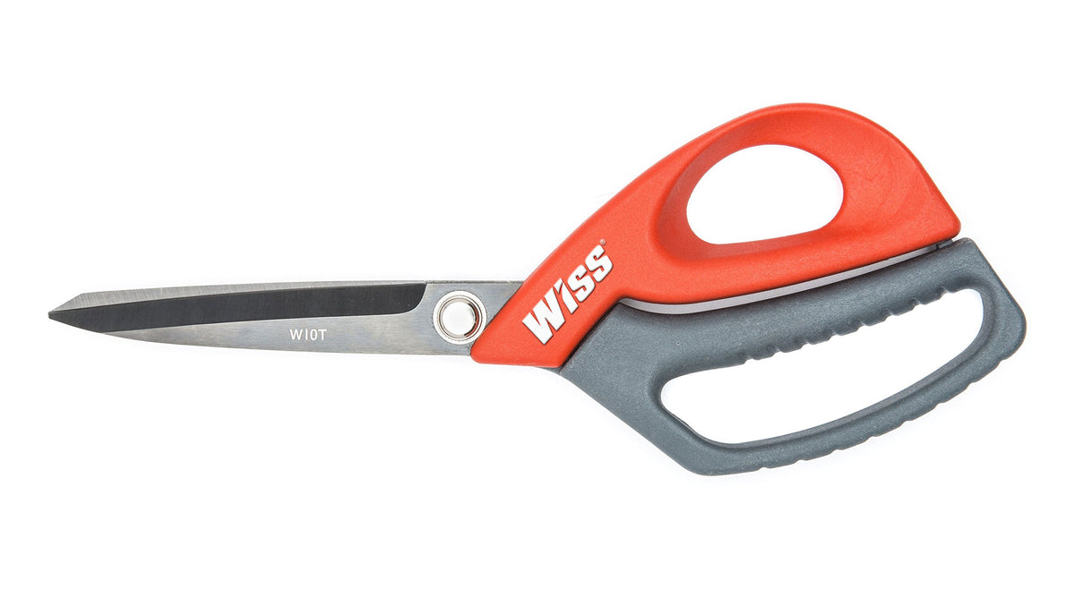 Wiss Crescent 10-inch titanium-coated all-purpose scissors for precise cuts and durability
