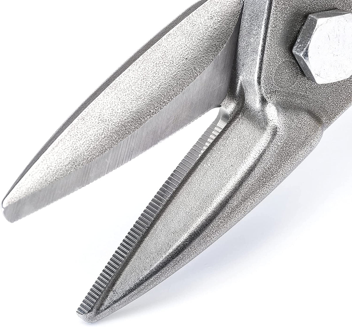 Wiss MetalMaster snips ergonomic non-slip handles for solid control