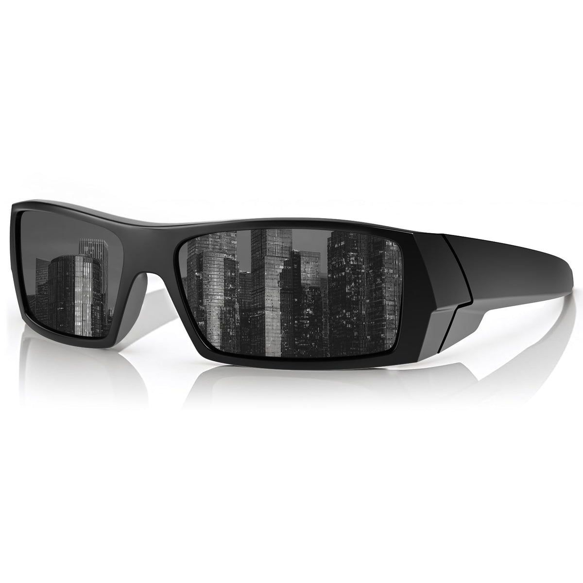 WISTON Z87 wrap-around sunglasses with polarized lenses for glare reduction.
