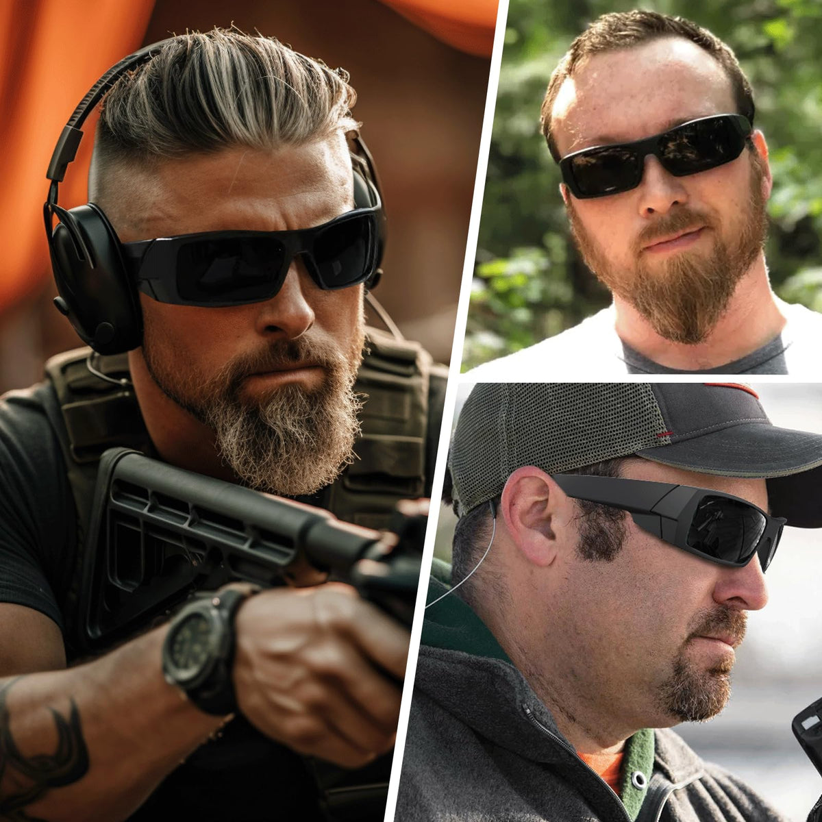 WISTON Z87 side-coverage sunglasses guard eyes against debris during activities