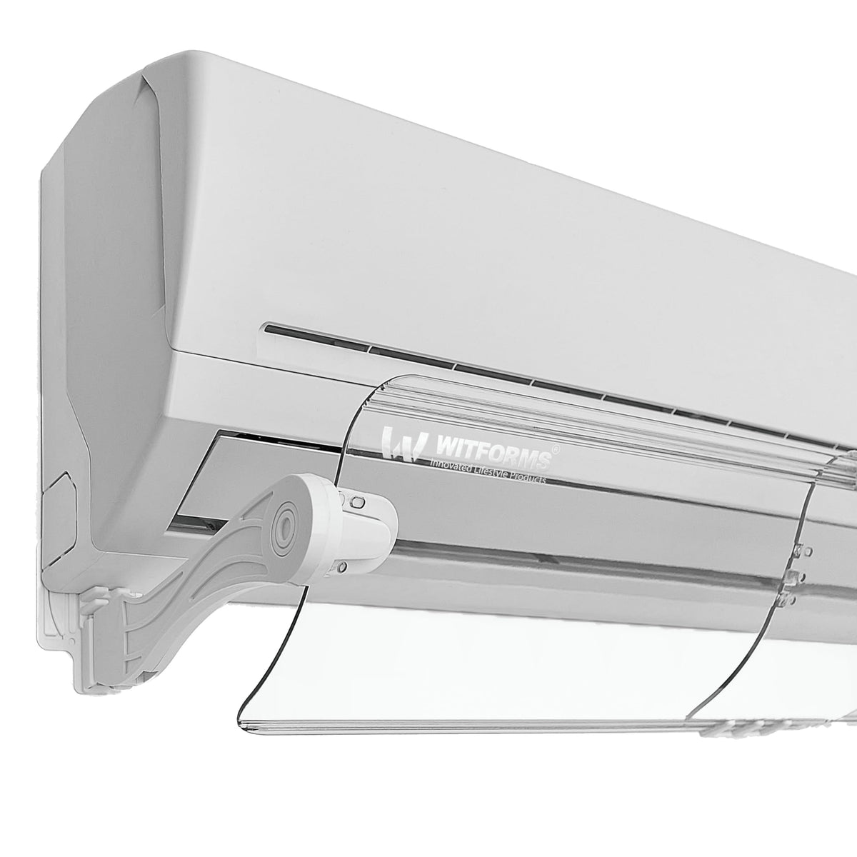 WITFORMS Premium Plus adjustable-length deflector fits vents from 24–43 inches