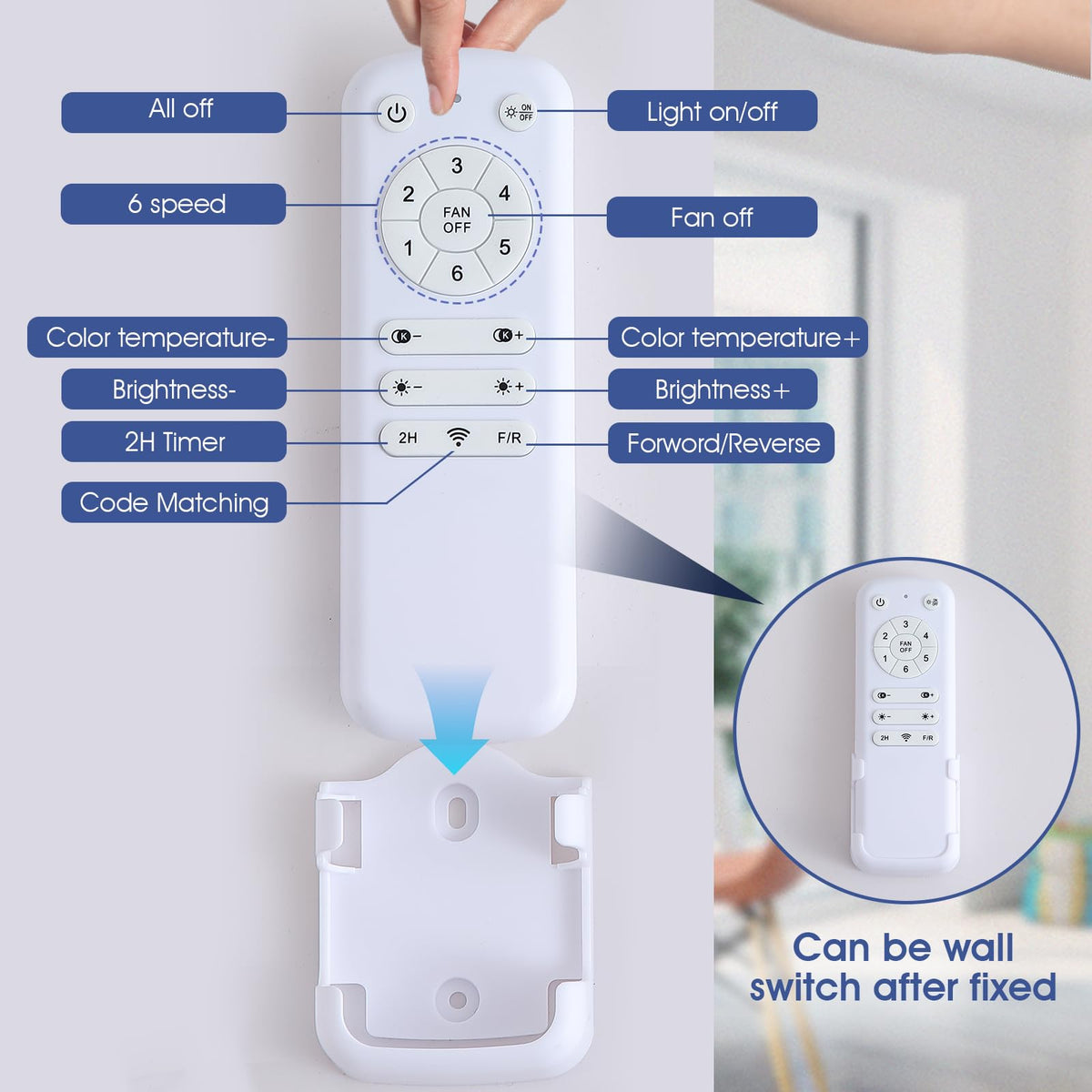Wiviniya 3 CCT dimmable LED lighting—warm to cool tones.