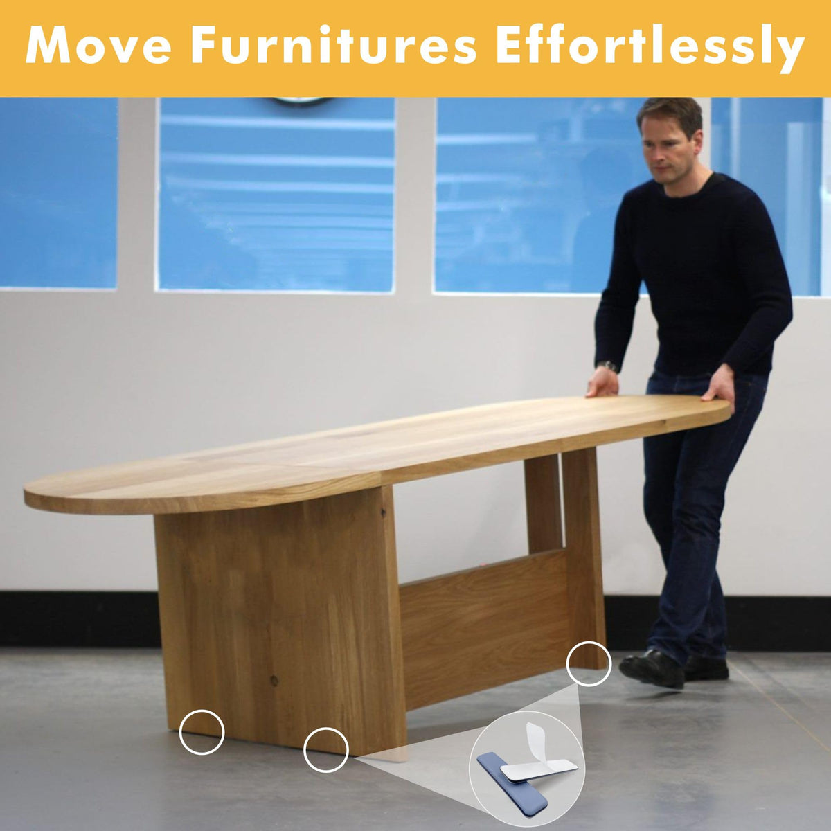 Wizard Sliders 16-piece set offers versatile furniture protection.