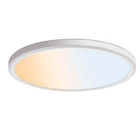 WKONCLDY 5CCT adjustable 20-inch LED ceiling light shows color temperature options for versatile ambiance.