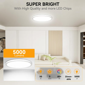 WKONCLDY dimmable back-control highlights adjustable brightness for cozy evenings.
