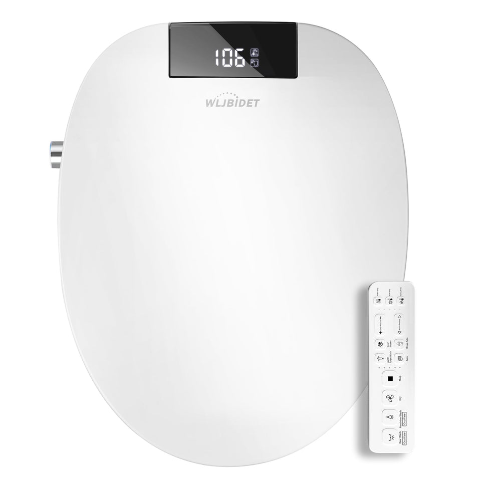 WLJBIDET bidet seat remote control enabling easy adjustments for comfort.