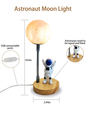 WLHONG Moon Lamp suited for nursery decor and space-themed rooms