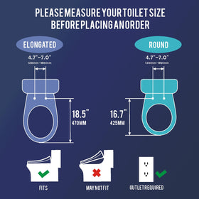 WLJBIDET soft-close-lid display focuses on quiet operation and gentle seating.