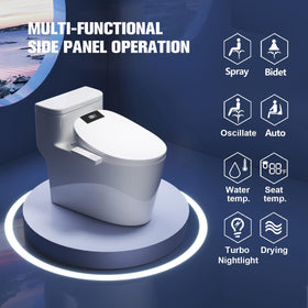 WLJBIDET heated seat provides cozy warmth on cold mornings