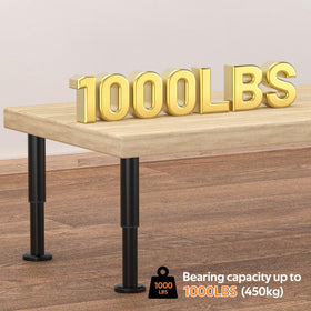 Wlrrcwdttc four-piece pack includes screws for versatile home furniture upgrades.