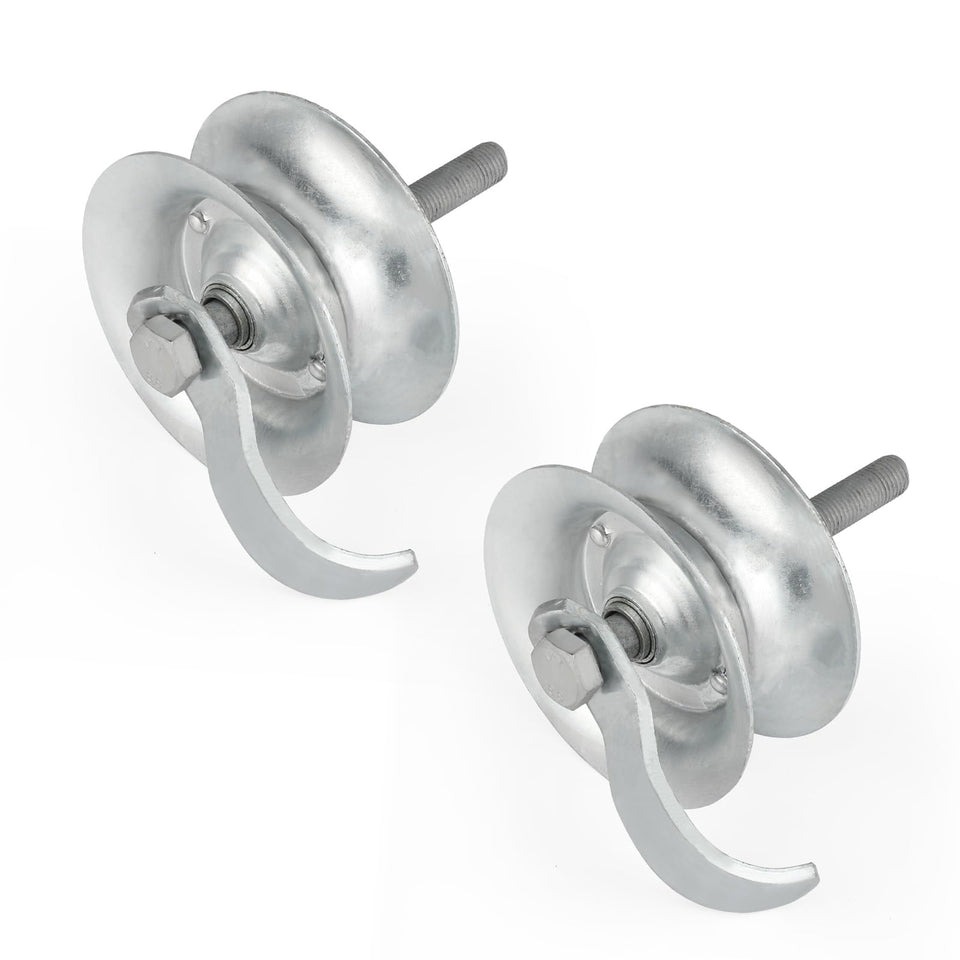 Wmebee sliding gate roller with a 5-inch wheel for smooth gate movement