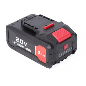 WMEXINBAO Bauer 20V battery visualizes charge level for proactive tool management.