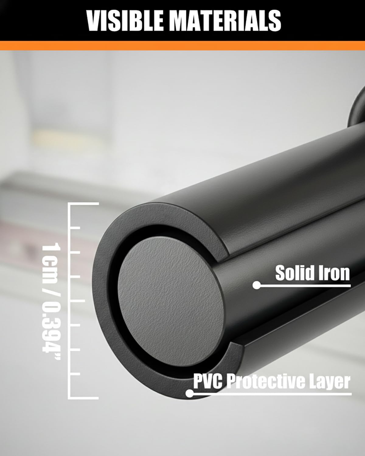 WMK space-saving hooks free up floor space with vertical storage