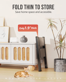 WOA WOA top rung designed for comfortable, safe access.