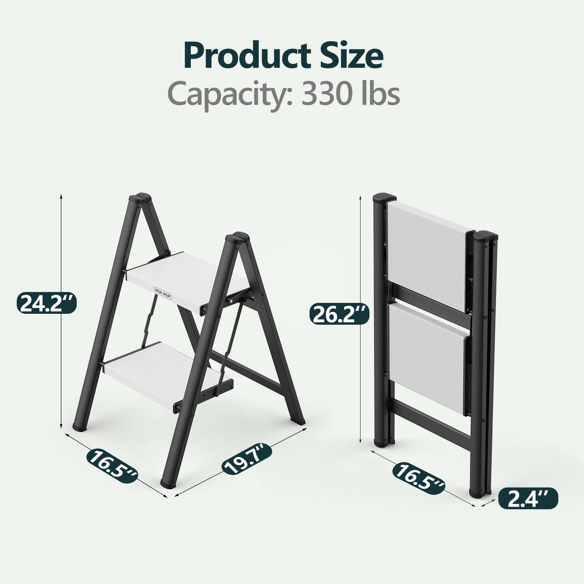 WOA WOA lightweight 6.9 lb design enables effortless carrying.