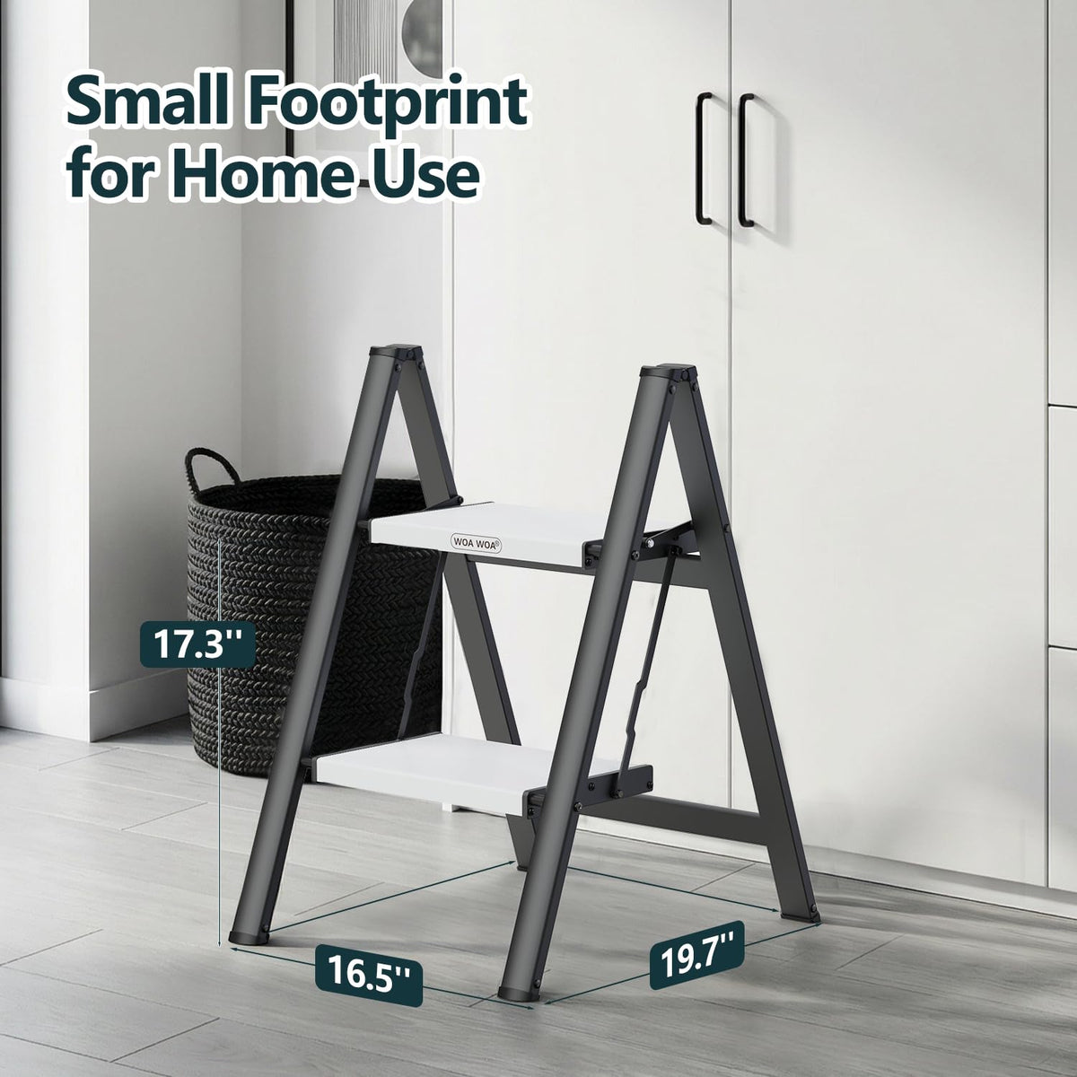 WOA WOA anti-slip 7.9-inch pedal improves stability on various surfaces.