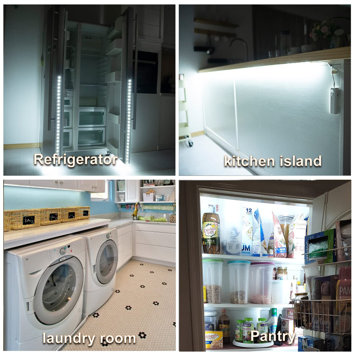 WOBANE 6000K daylight LEDs deliver bright, clear visibility across spaces.