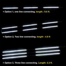 WOBANE dimmable LED remote 17-key—adjust brightness and timing from a distance.