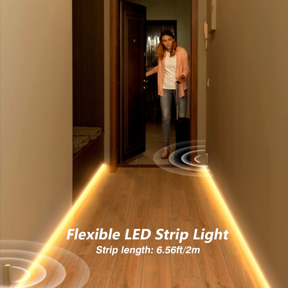 WOBANE bedroom light adds warm glow for late-night prep