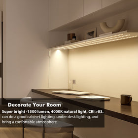 WOBANE RF remote control enables easy dimming and scene setup.