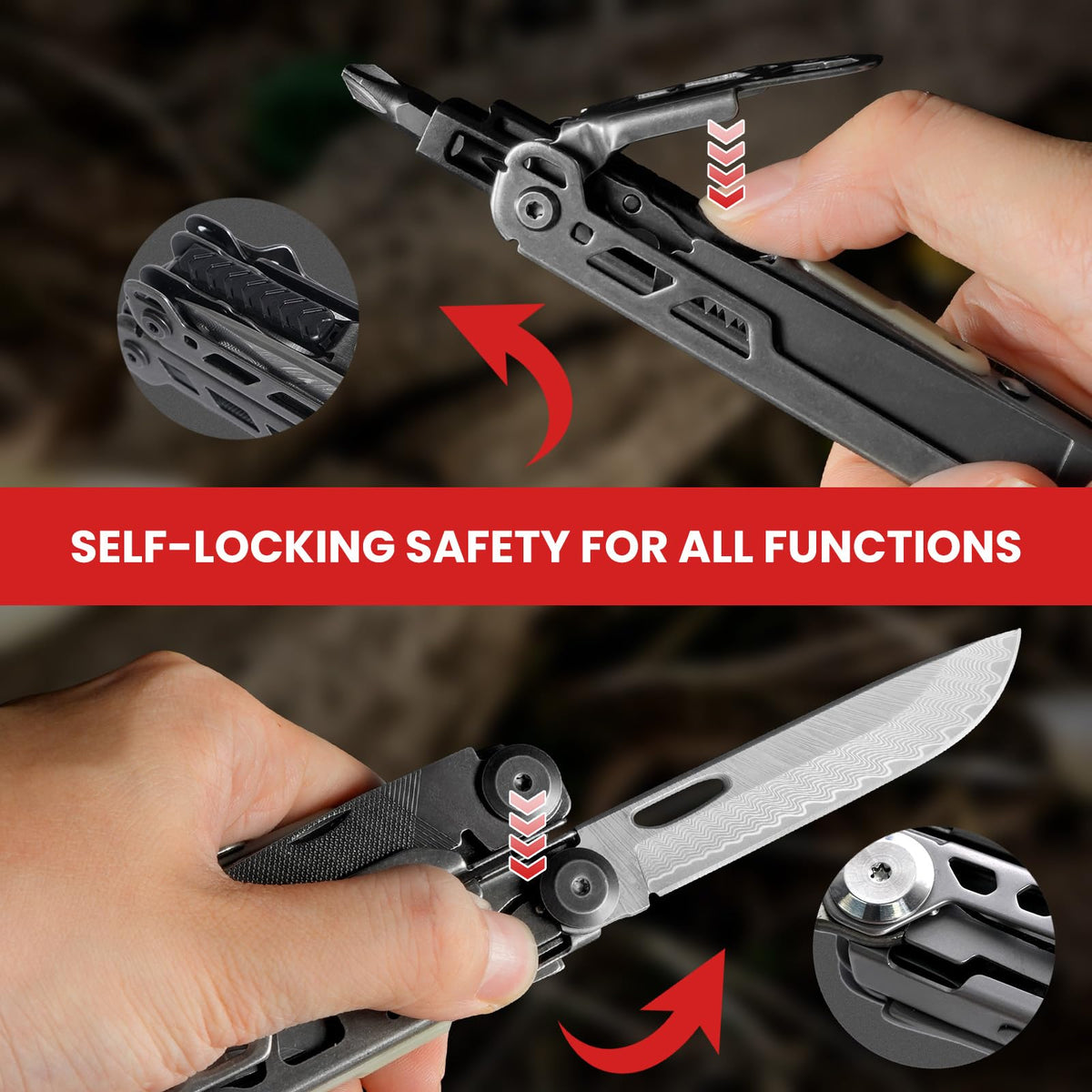 WOBANK bottle opener used for quick beverage access.