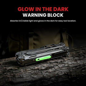 WOBANK luminous strip helps locate tools in dim light.