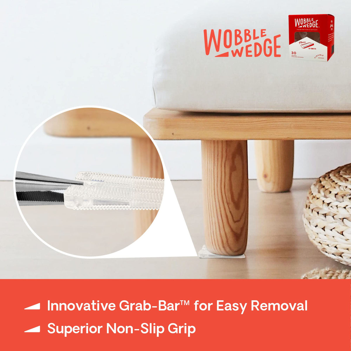 Wobble Wedges USA-made shims ship-ready for DIY fixes
