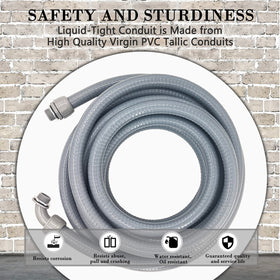 Wocloer four 90-degree fittings simplify corner routing