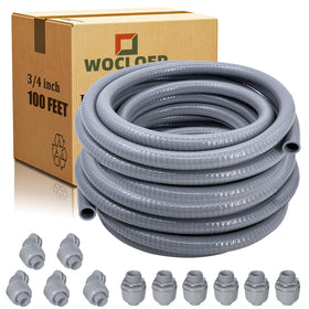 Wocloer liquid-tight conduit kit full view for outdoor wiring