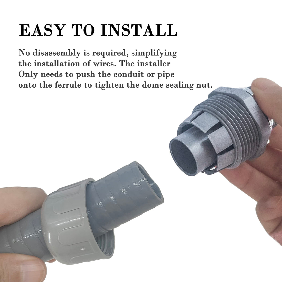 Wocloer three 90-degree connectors enable precise corner routing.