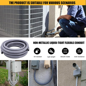 Wocloer outdoor lighting application shows weather-ready conduit