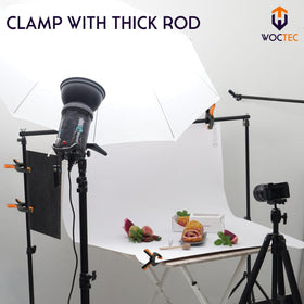 Woctec large-jaw opening clamp handles thick materials easily.