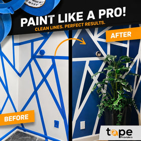 WOD Tape flooring masking protects floors during renovations and tile installations.