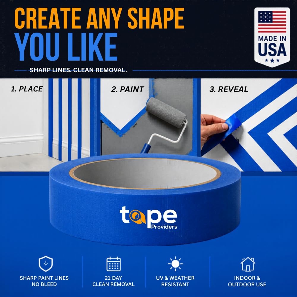WOD Tape indoor-outdoor use protects edges without tearing during high-traffic projects.