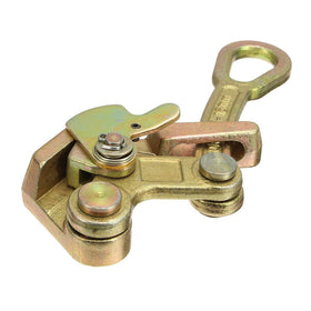 Wogoboo cable grip with steel-cable-puller-2ton for dependable tensioning of rope.