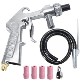 Wogoboo sand blaster gun with ergonomic grip for comfortable long use