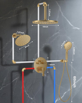 Woindo cUPC-certified brass valve emphasizes safety and reliable build quality.