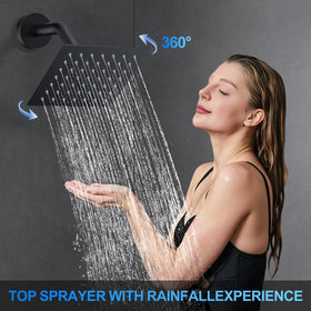 Woindo high-pressure rain showerhead delivering powerful feel