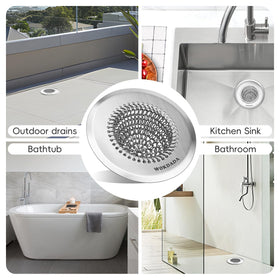 Wokdada corrosion-resistant hair catcher for wet bathrooms and frequent use.